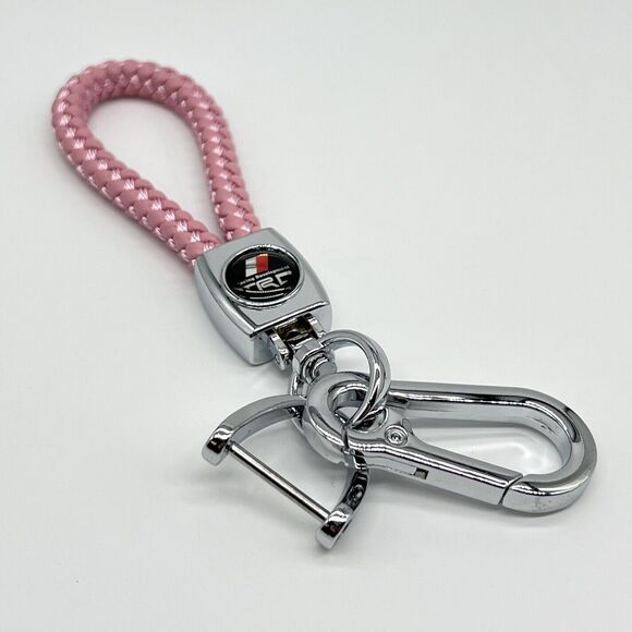 TRD Pink Rope Key Chain Clip Holder for Toyota Racing Development Tundra Tacoma - Picture 9 of 9